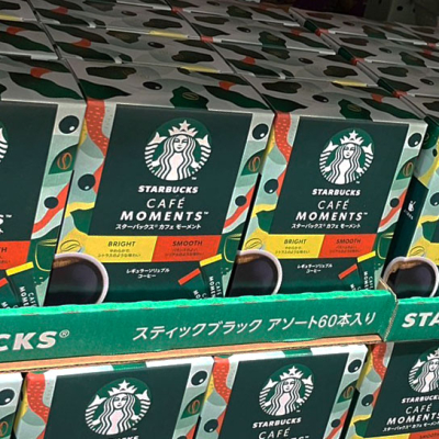 スターバックスのインスタントコーヒーが登場です！