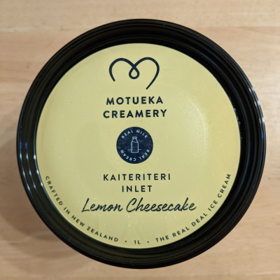 NZ MOTUEKA CREAMERY アイスクリームレモンチーズケーキの感想！