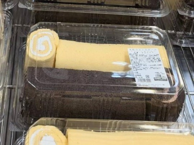 米粉のスイスロールがリニューアルされて再登場