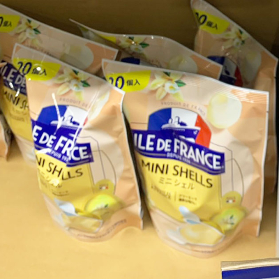 ミニシェル バニラ風味が出たー！