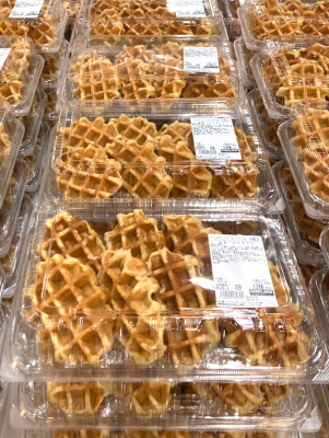 ベルギーバターワッフルがでた