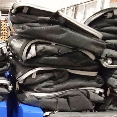 グレーの保冷バッグがありました