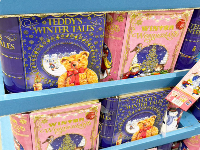 可愛い！ウィンターギフトブック お菓子セット クッキー＆キャンディー