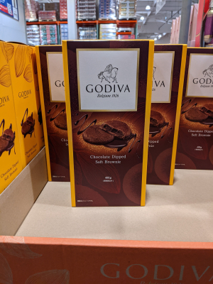 ゴディバ チョコディップドソフトブラウニーが美味しそう