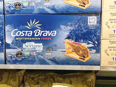 ハモンセラーノ原木