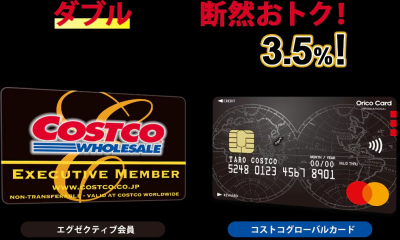 エグゼクティブ会員✕コストコグローバルカード