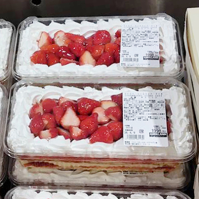 いちごスコップケーキが再販！